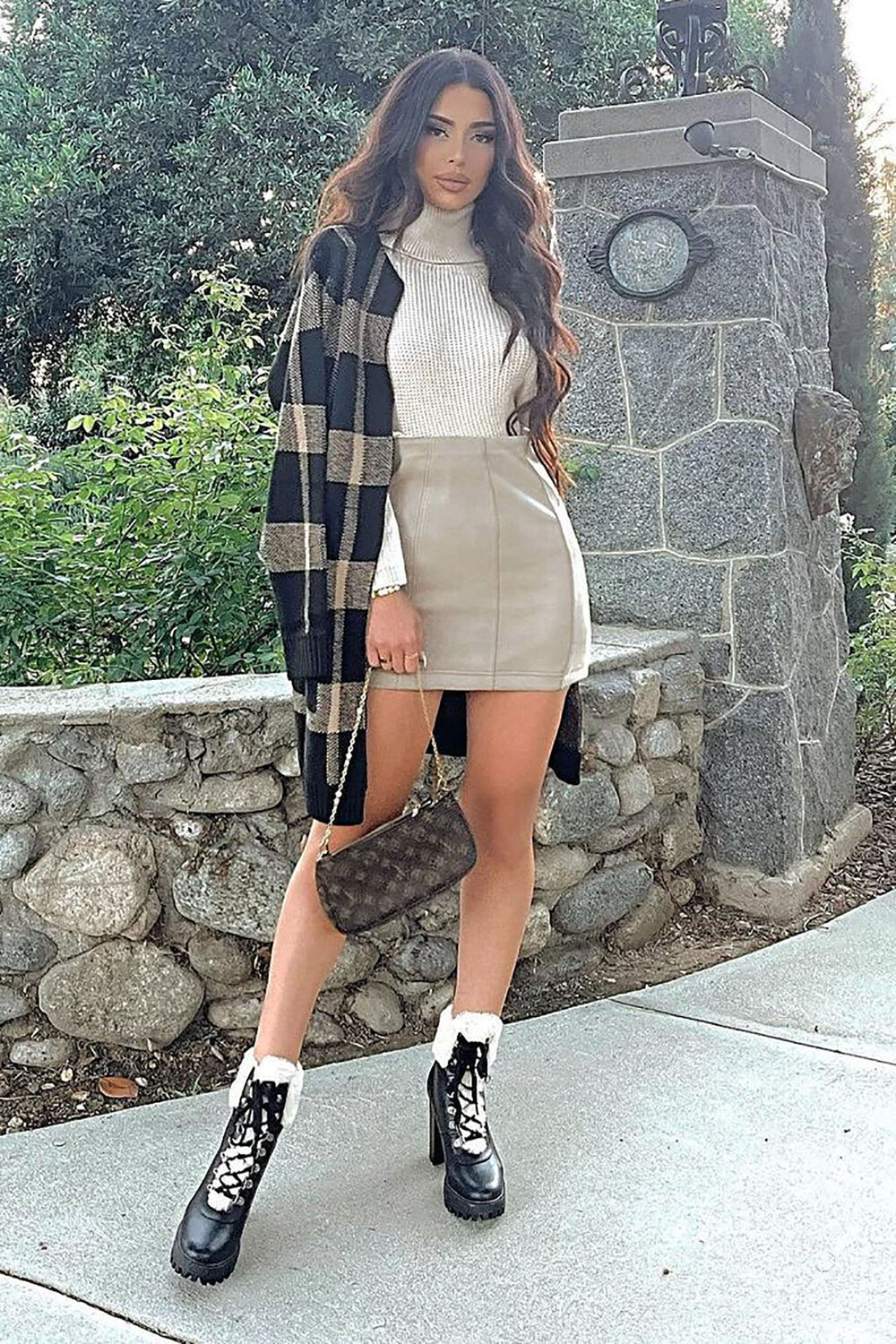 

Кардиган Fashion Nova FL19H088, серо-коричневый