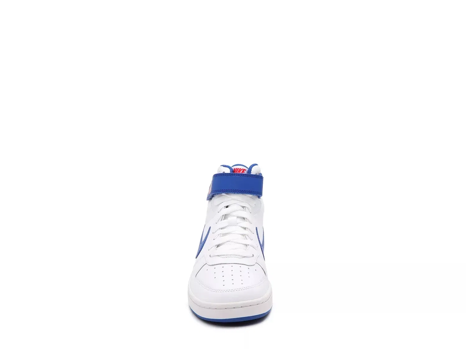 Кроссовки высокие Court Borough Mid, Nike, белый/синий/красный — фото 2