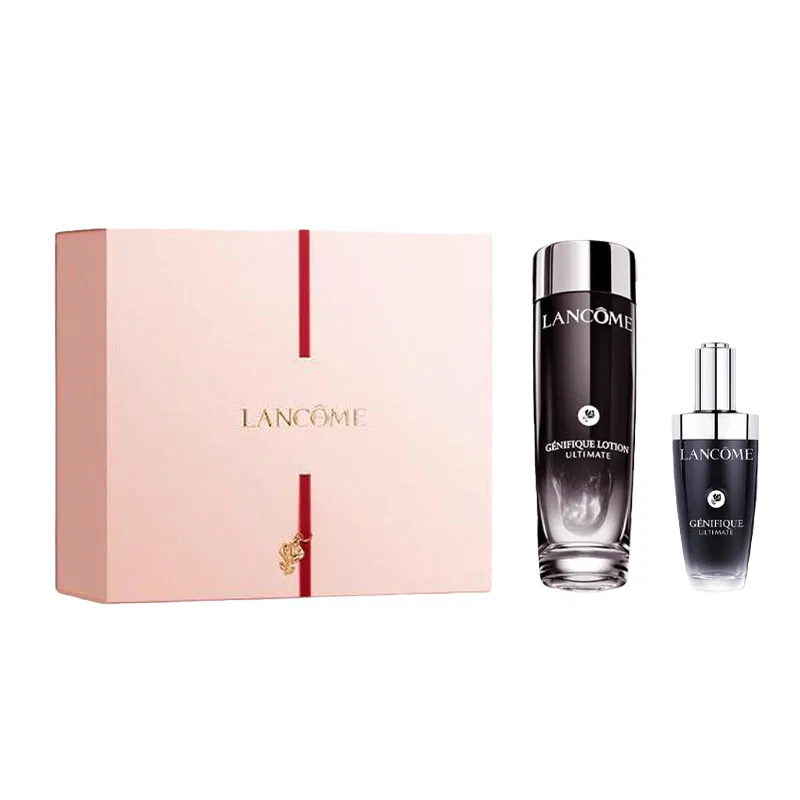 Набор для ухода за кожей с сывороткой и солнцезащитным кремом LANCOME, Black — фото 2