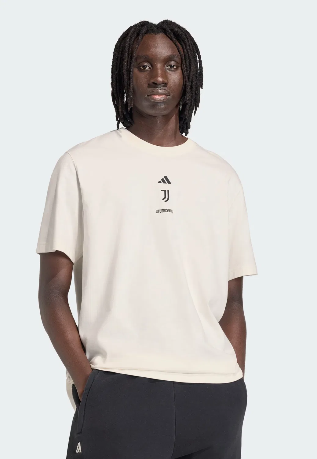 Спортивная футболка Adidas Performance Shirt Sgura белого цвета — фото 2