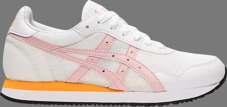 

Кроссовки tiger runner gs 'white ginger peach' Asics, белый