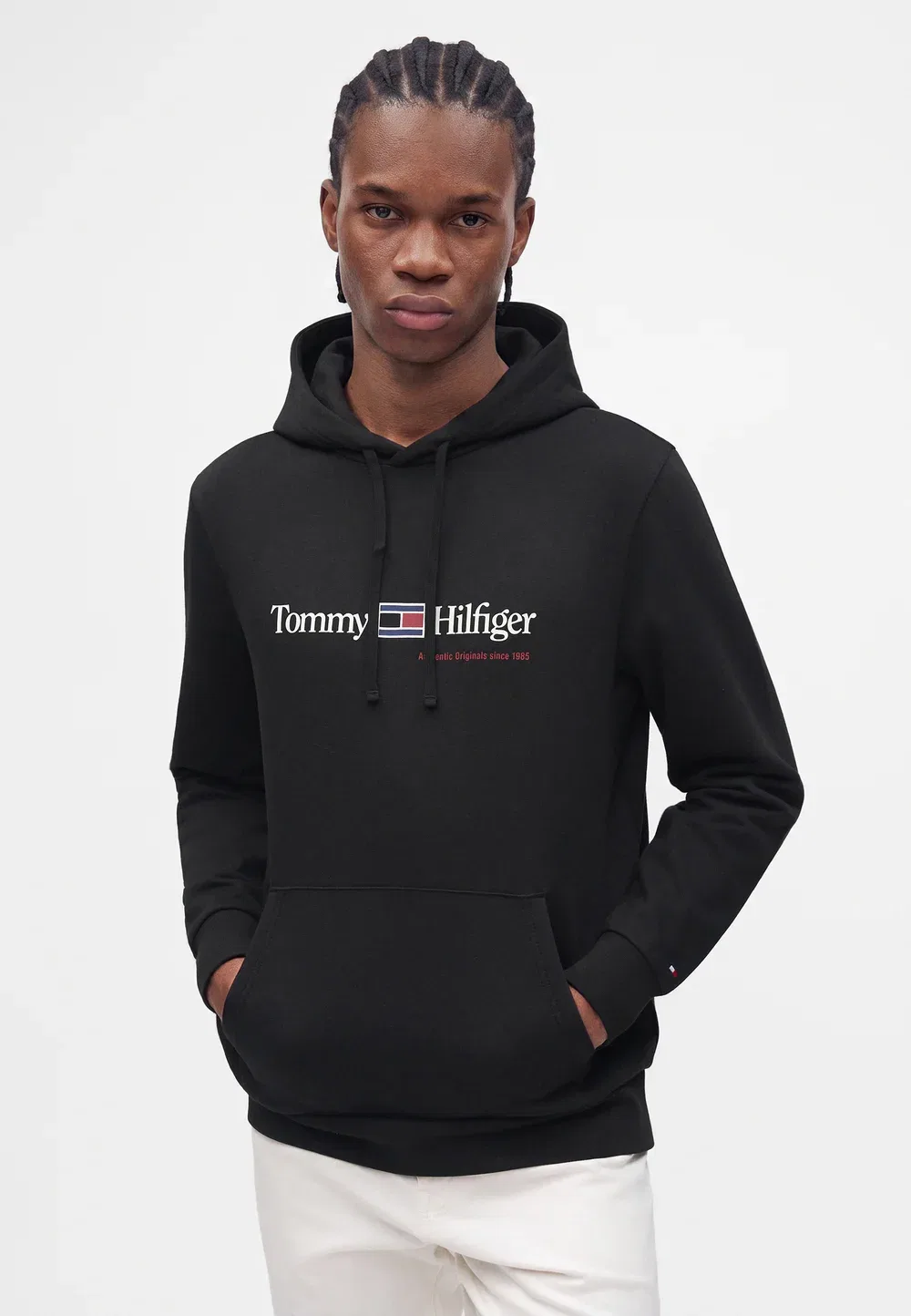 Худи с графическим принтом - худи Tommy Hilfiger, Black — фото 4