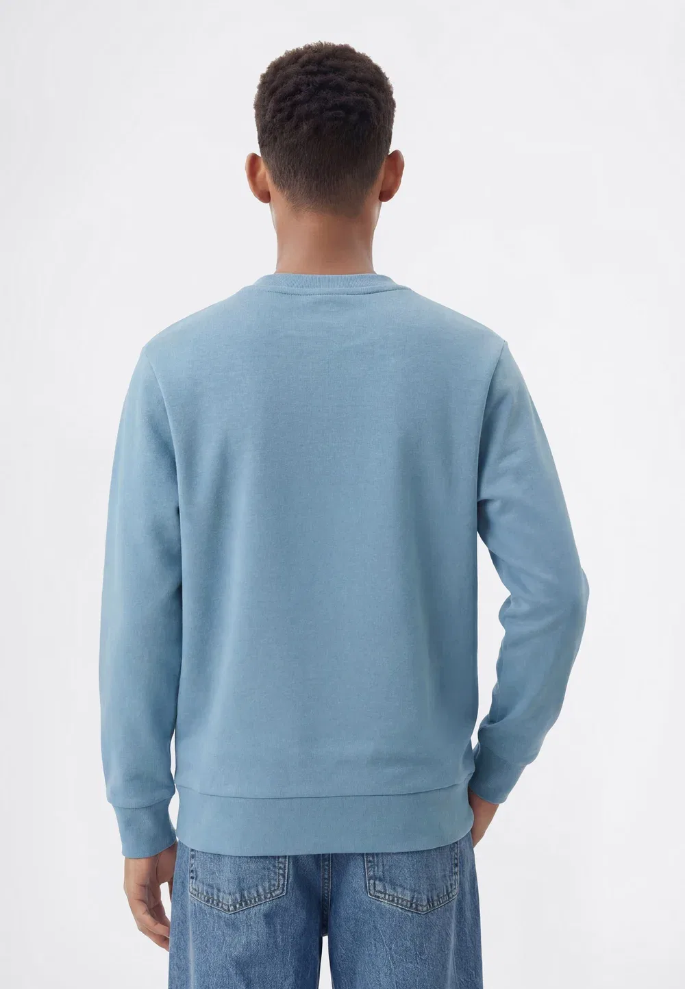 Стандартный крой - толстовка Champion, Light Blue — фото 3