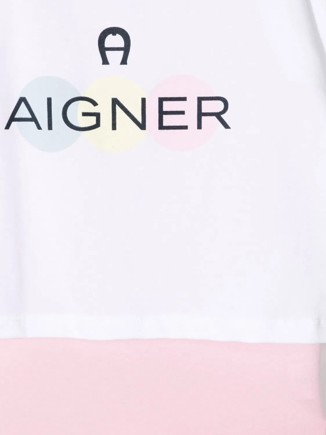 Майка с принтом и многослойным дизайном Aigner, белый — фото 2