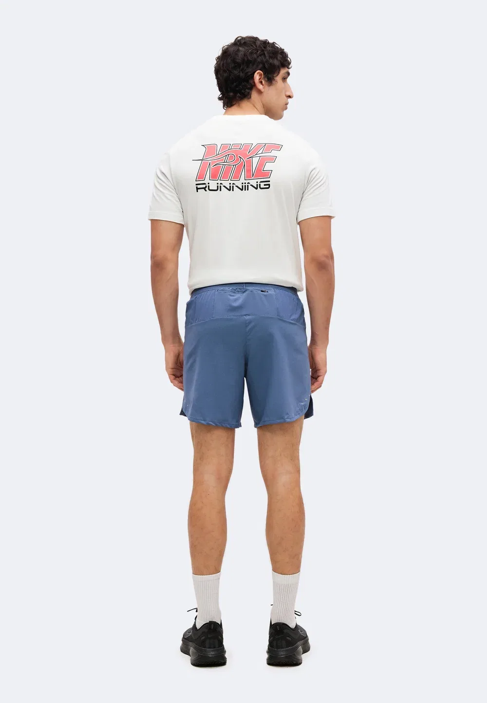 M nk df stride 7in bf short - спортивные шорты Nike Performance, Diffused Blue — фото 3