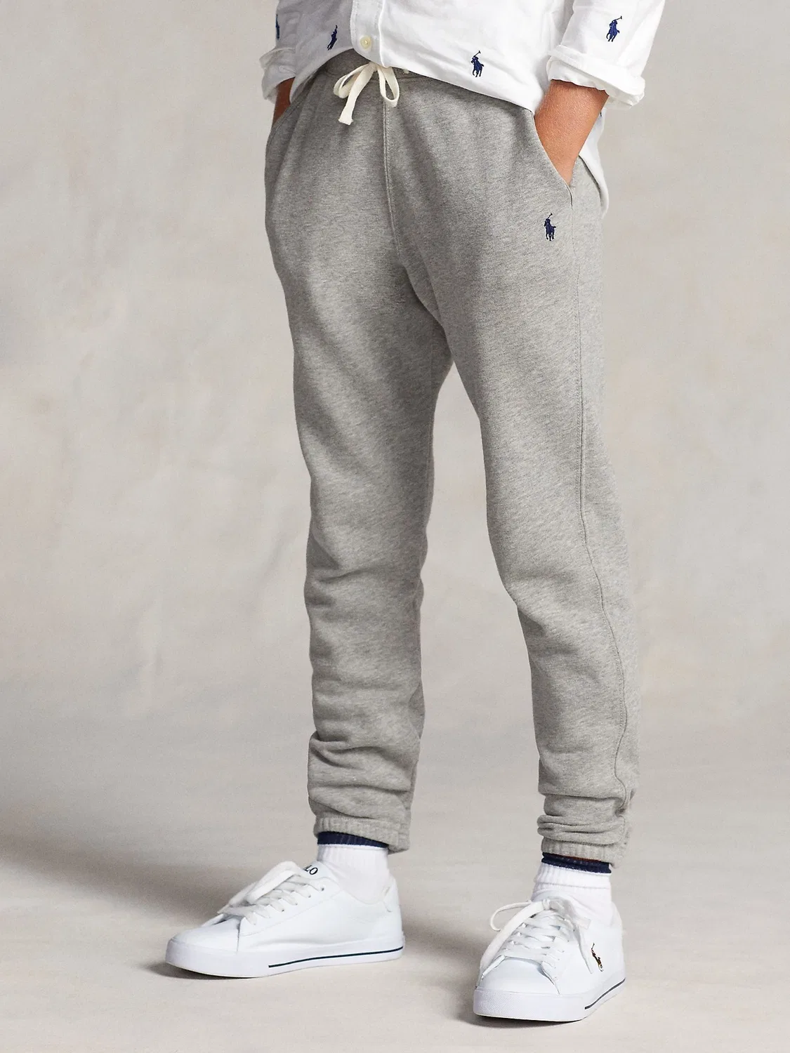 Джоггеры из джерси Polo Ralph Lauren, серый