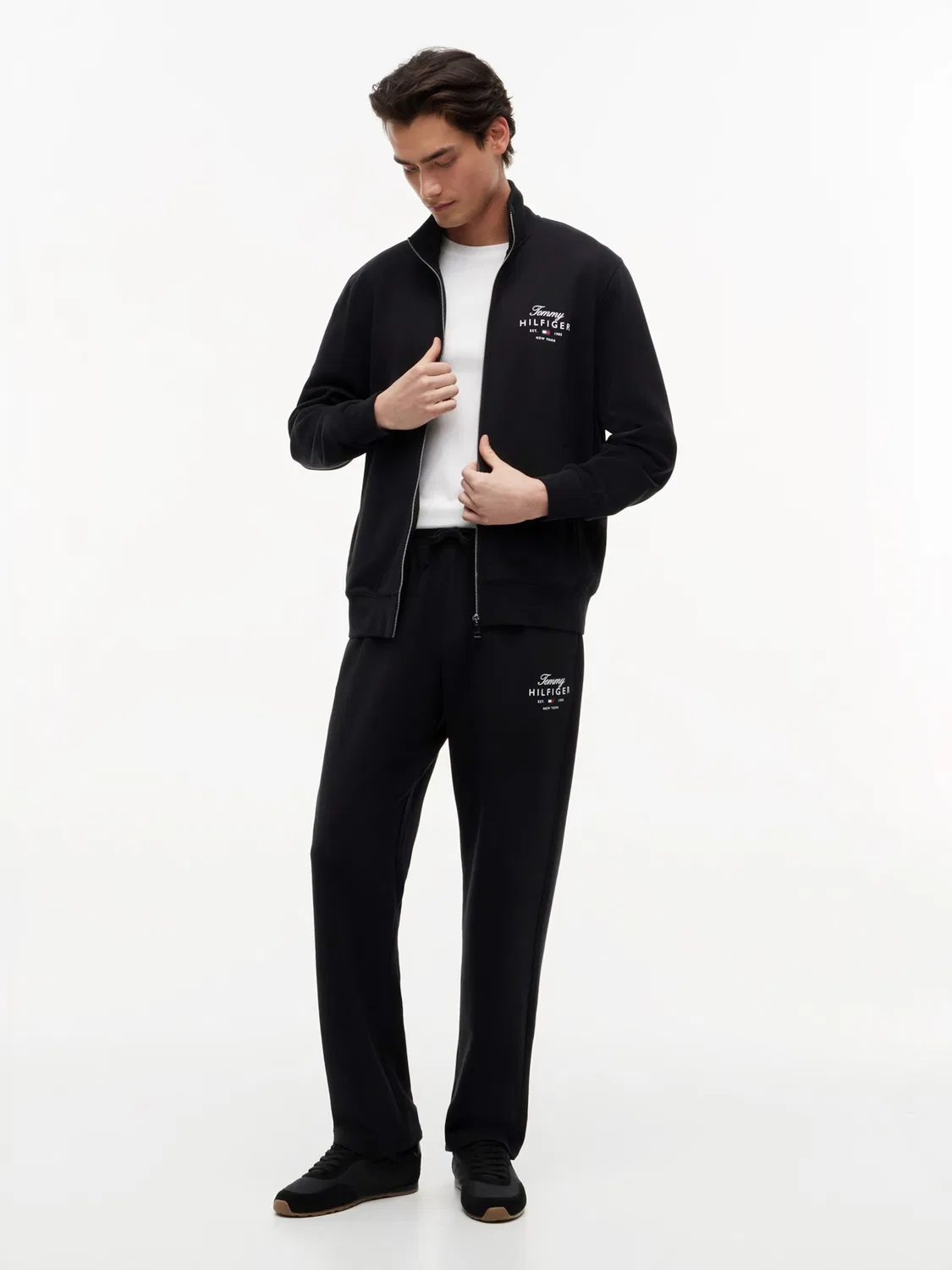 Толстовка на молнии Tommy Hilfiger, Black — фото 4