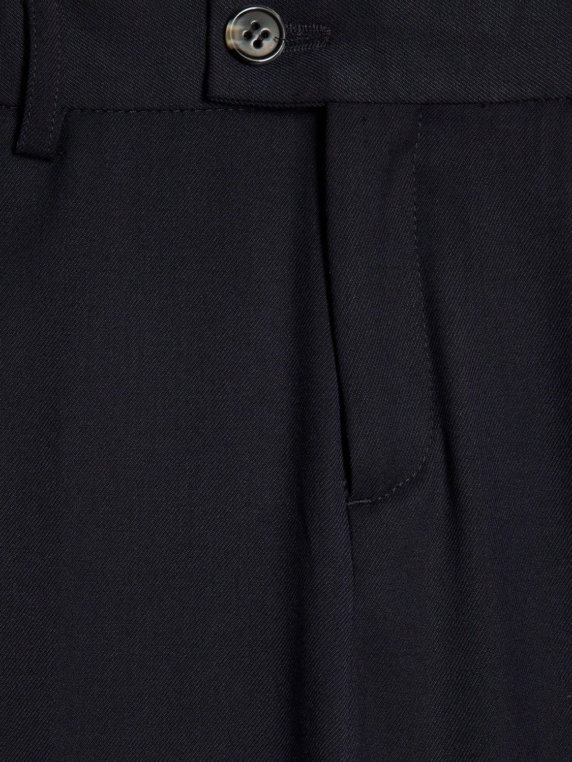 Брюки классические Tailored Suit Trousers River Island, синие — фото 4