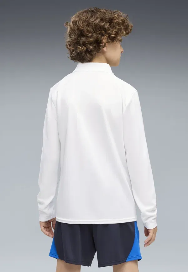 Футболка с длинным рукавом Polyester Puma White Team Royal, белый — фото 3