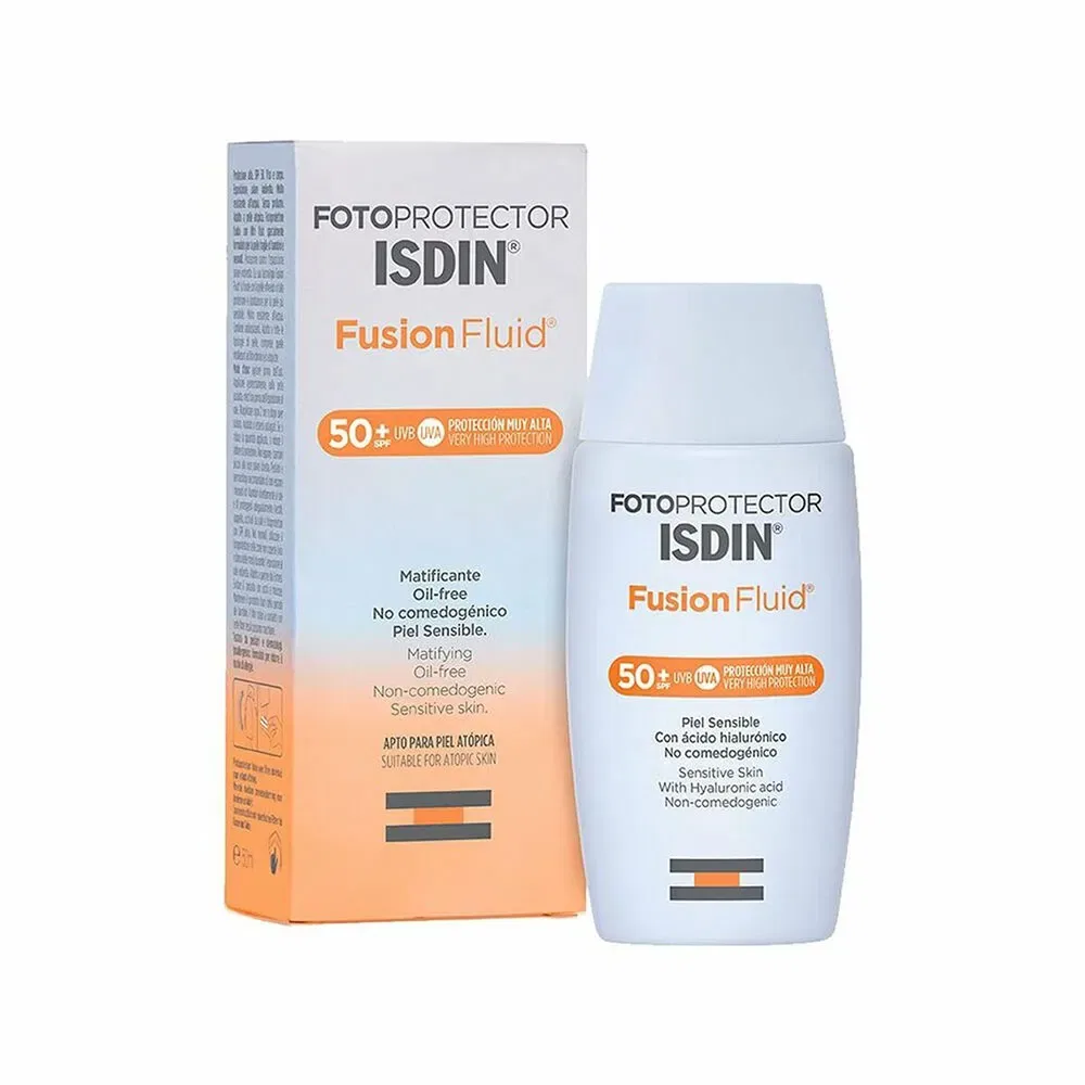 Солнцезащитный крем Fusion Spf50+ Isdin, прозрачный