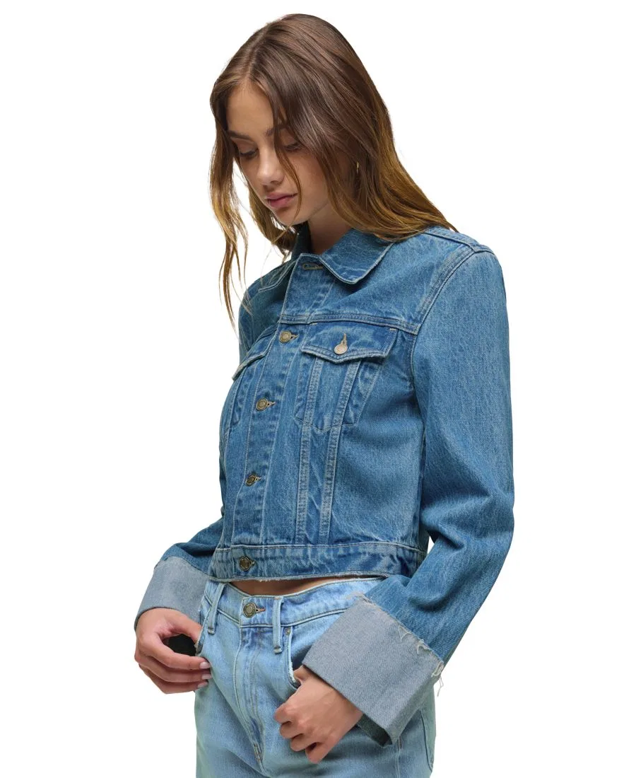 Джинсовая куртка оверсайз Hudson Jeans, Universal — фото 4