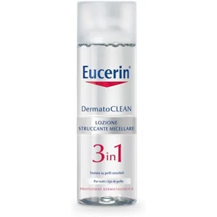 Лосьон мицеллярный для снятия макияжа 3в1 Eucerin Dermatoclean, 400 мл