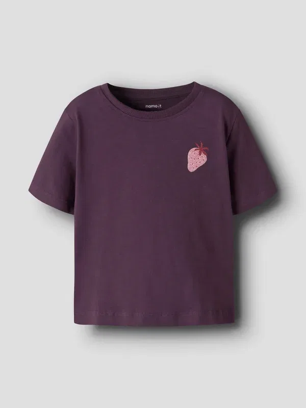 Комплект из 3 футболок с принтом Belina, Name Itberry Wine, Grey Melange, Tender Touch, серый — фото 3