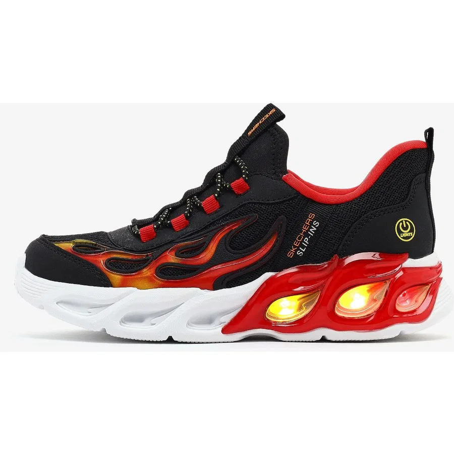Кроссовки детские с подсветкой Thermo-Flash 2.0 Heat-Brisk Skechers, Синий — фото 2
