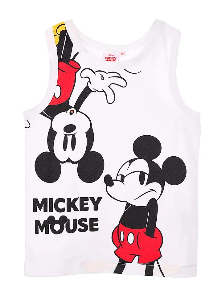 Топ с принтом Mickey Disney Mickey Mouse, белый