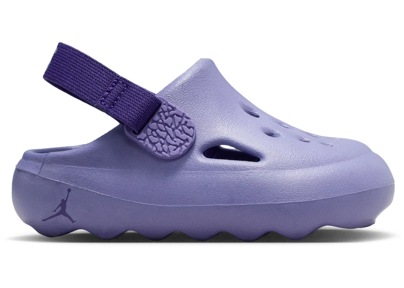 Детские шлепанцы с принтом Jordan Hydrip Jordan, Dusty Amethyst/Court Purple