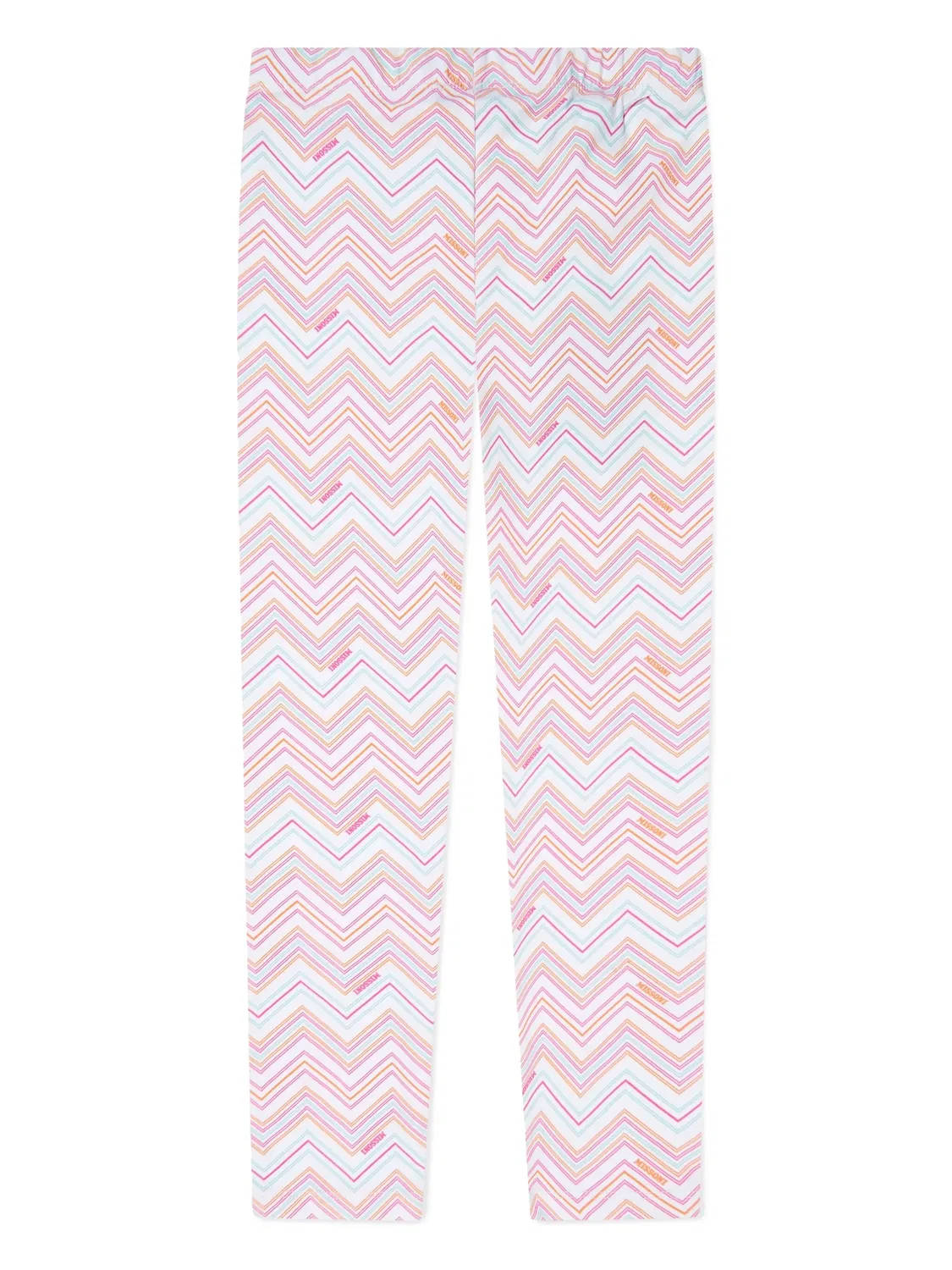 Штаны с зигзагообразным принтом Missoni, белый — фото 4
