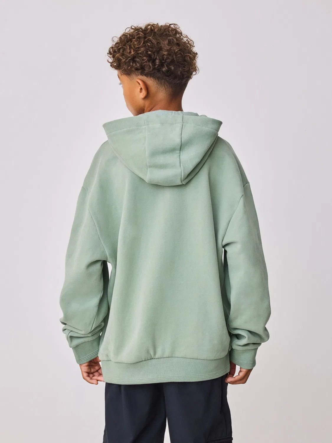 Худи Baker by Ted Baker, модель Overhead Hoodie, цвет Sage Green — фото 2