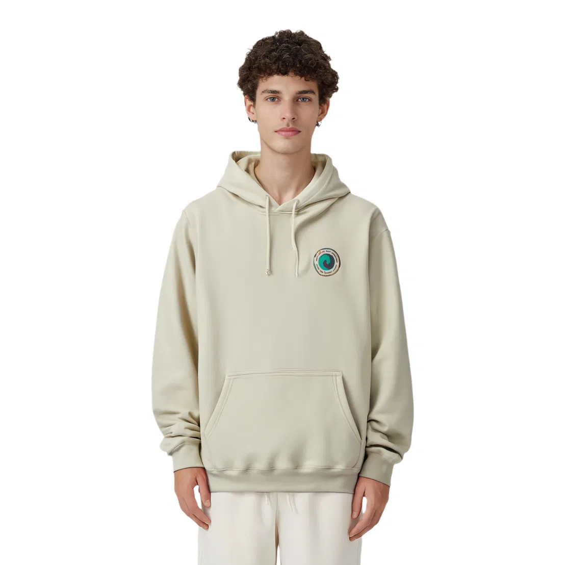 Мужской свитшот с капюшоном Nena Hoodie Patagonia, Waterfall Green/CASG — фото 4