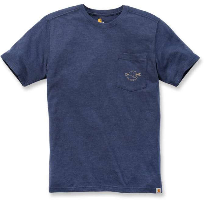 

Футболка Carhartt Maddock Strong Graphic, синий