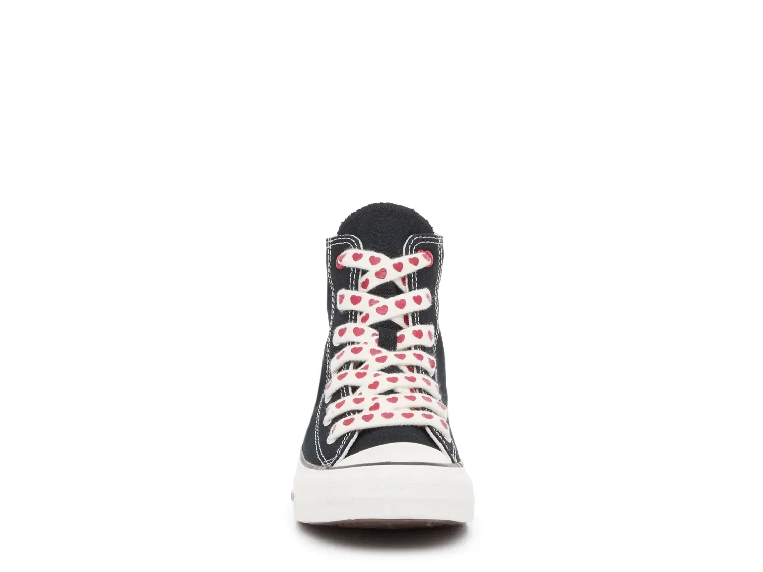 Кроссовки высокие Chuck Taylor All Star Valentine's Day Converse, черно-красные — фото 2