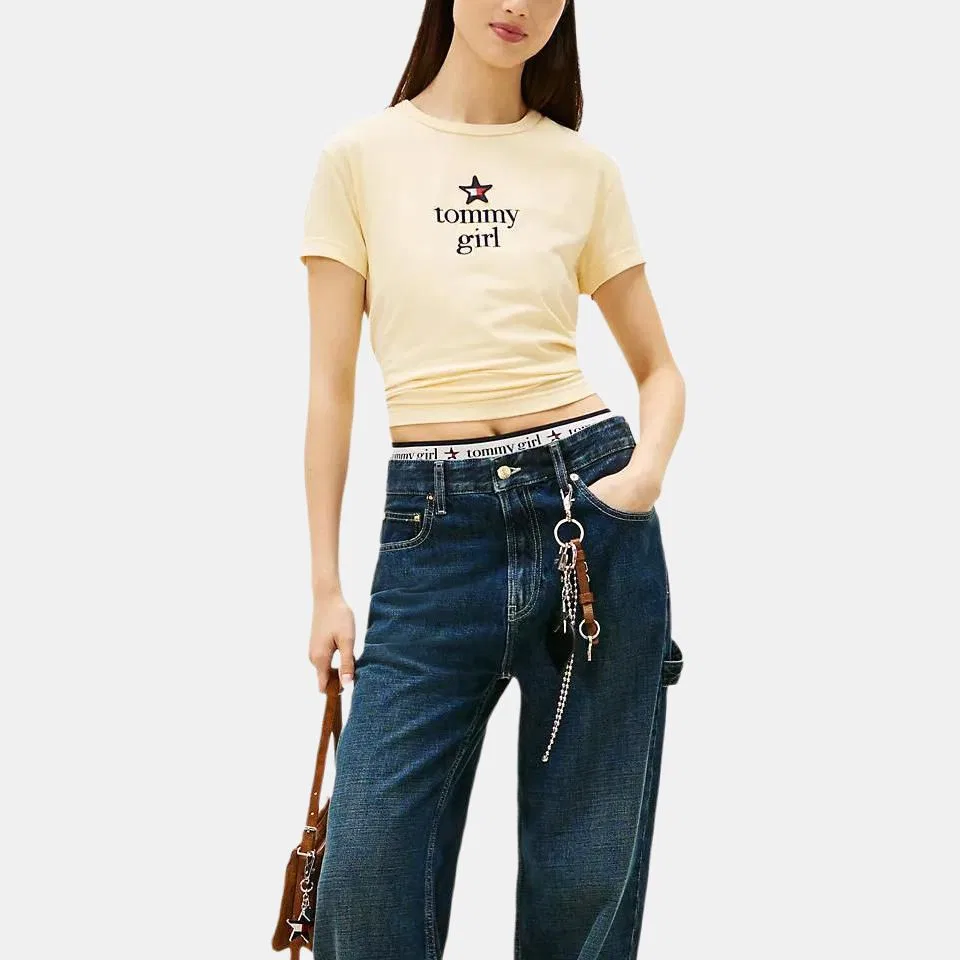 Женская футболка с круглым вырезом Eggnog Jelly Tommy Hilfiger, Eggnog Jelly — фото 3