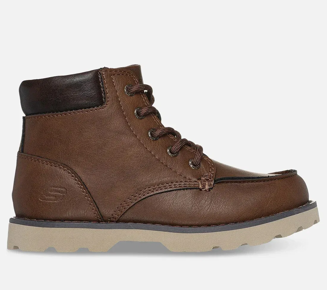 Детские ботинки Skechers Bowland Truxer, коричневый — фото 2