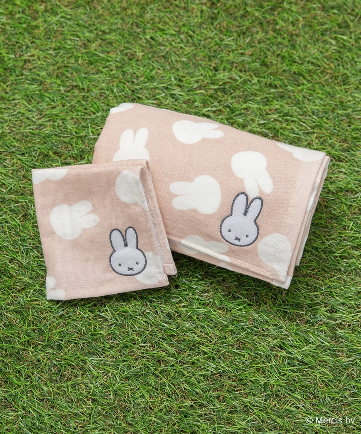 Детский комплект для новорожденных с аппликацией Miffy Boris Miffy, Розовый