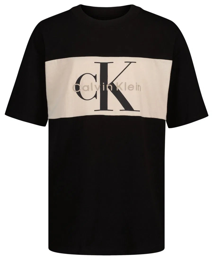 Футболка с вышивкой Calvin Klein, Black
