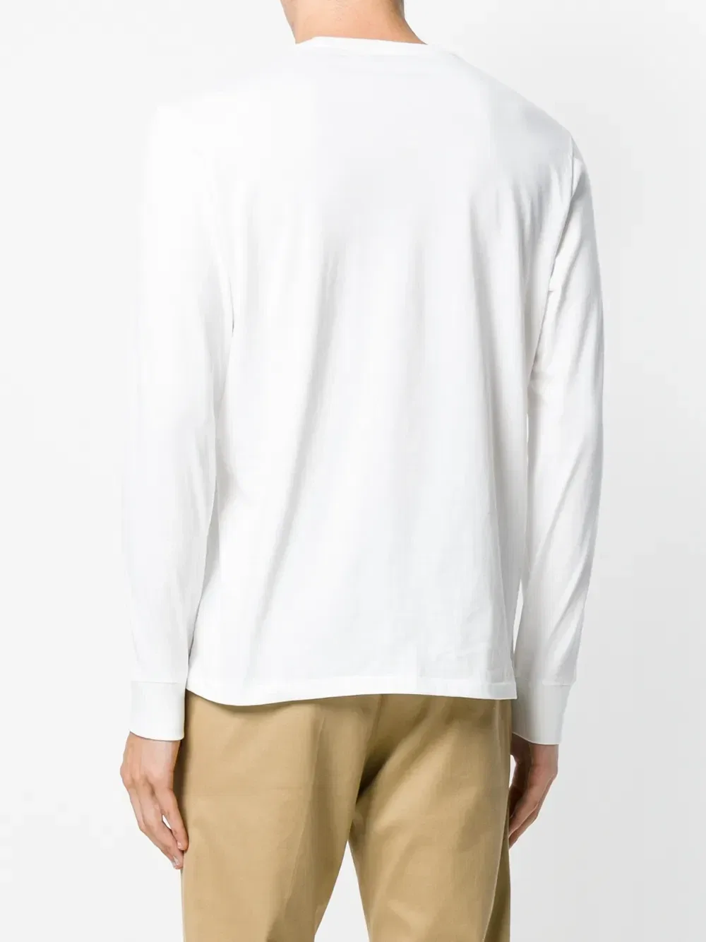 Кофта с длинными рукавами Polo Ralph Lauren, белый — фото 4