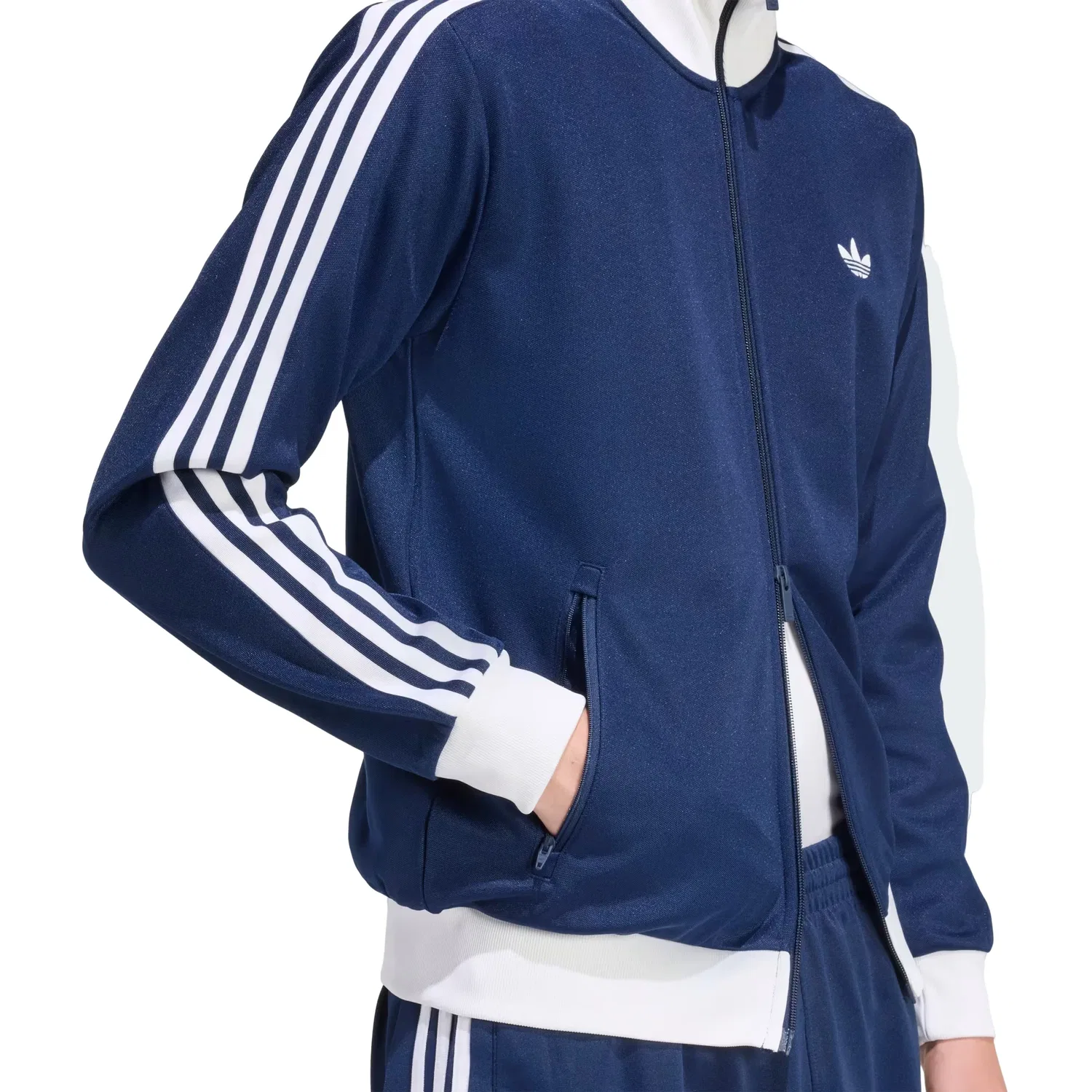 Мужская куртка с длинным рукавом Classic Track Jacket Adidas, темно-синий — фото 2