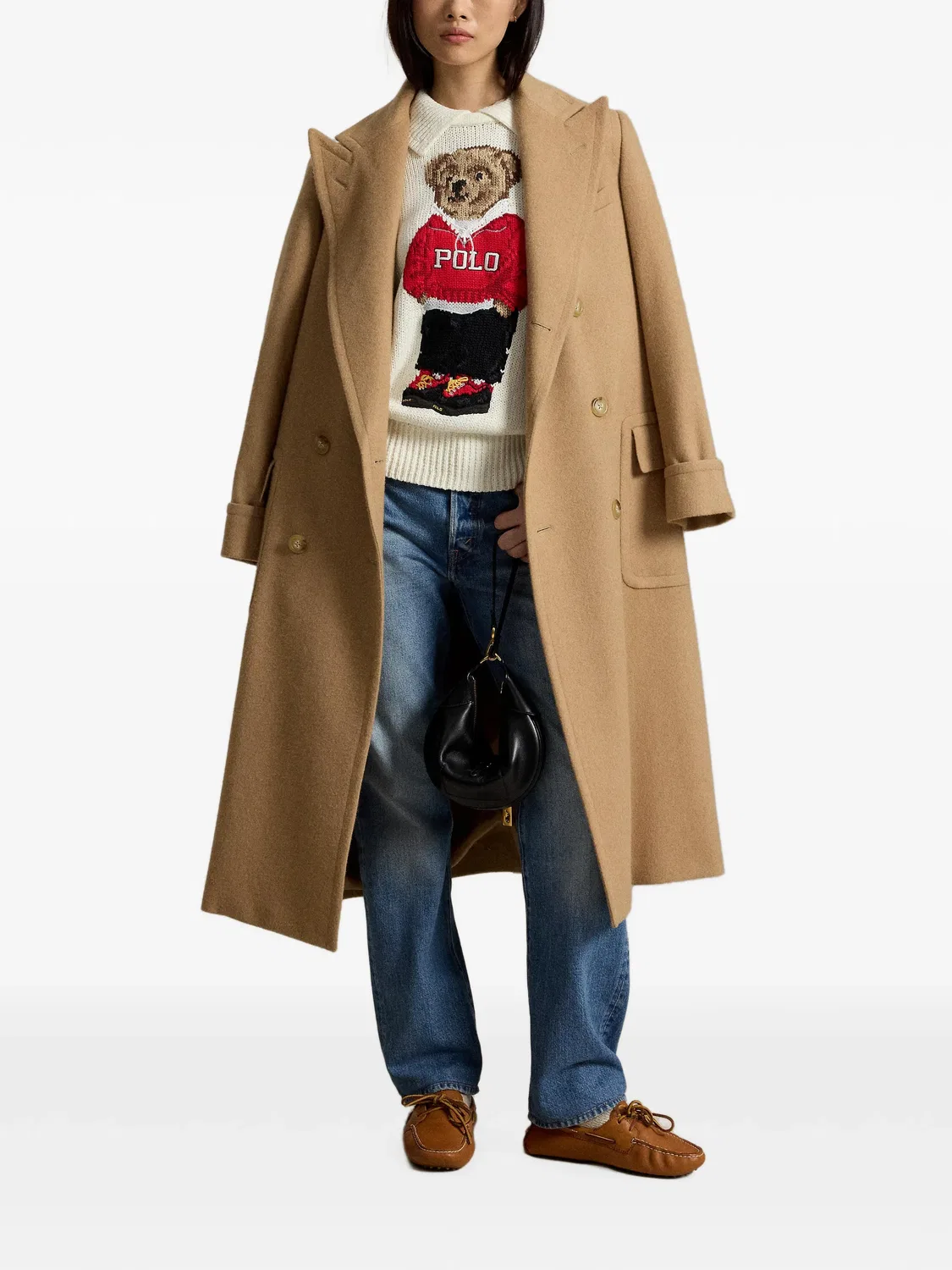 Свитер Polo Bear Polo Ralph Lauren, нейтральные цвета — фото 2