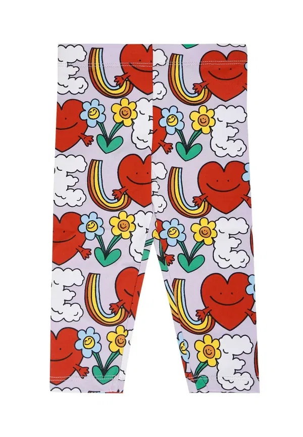 Леггинсы с цветочным принтом Leggings - trousers Stella Mccartney Kids, Multi Coloured, мультиколор