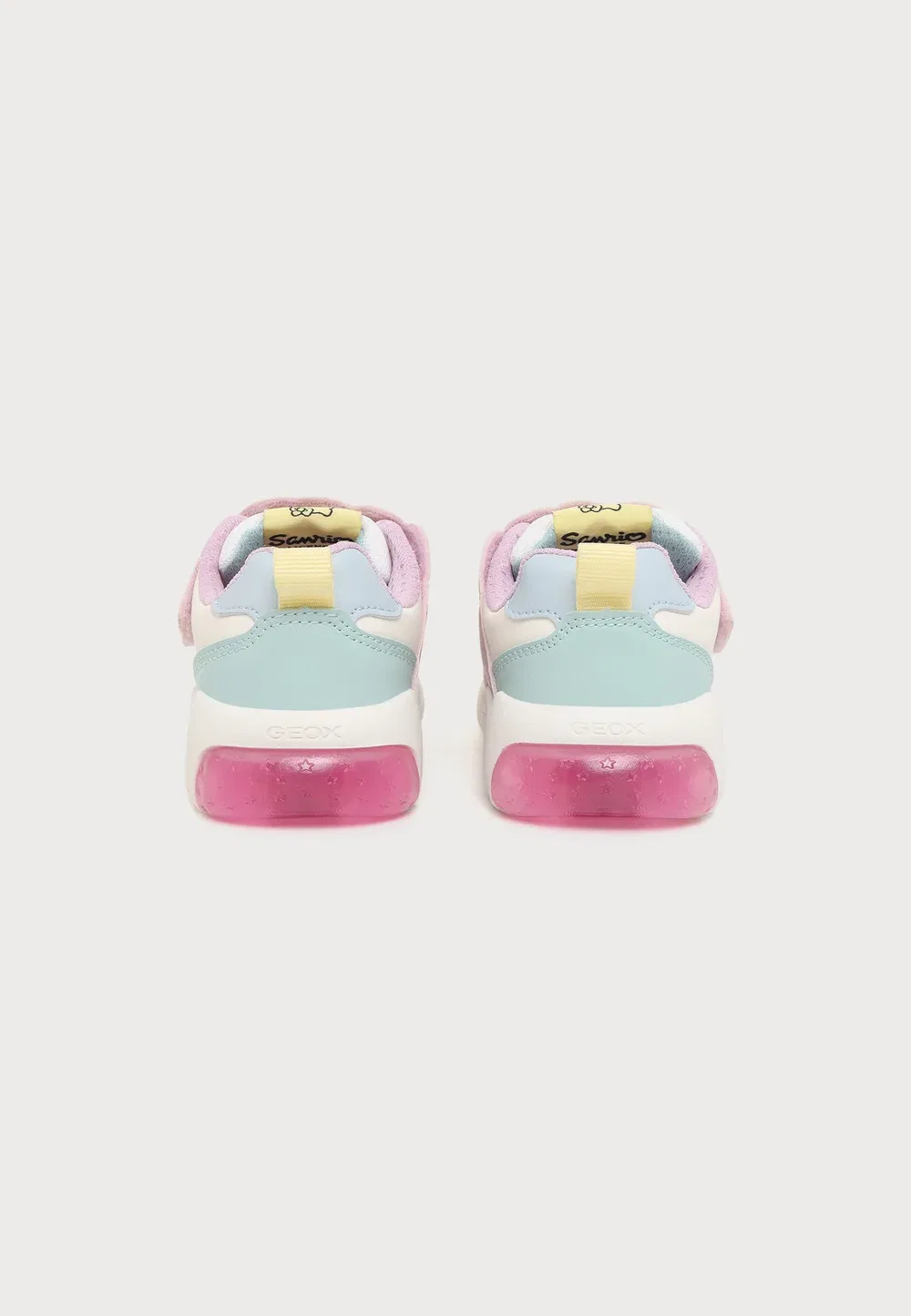 Sanrio Hello Kitty Fadinlight Girl - кроссовки Geox, Pink/Multicolor — фото 3