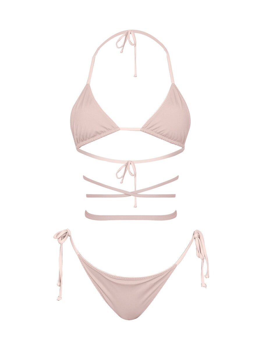 

Треугольное бикини Kadoo Triangle Bikini ECONYL Tuscan Bloom Set 2-tlg., экрю