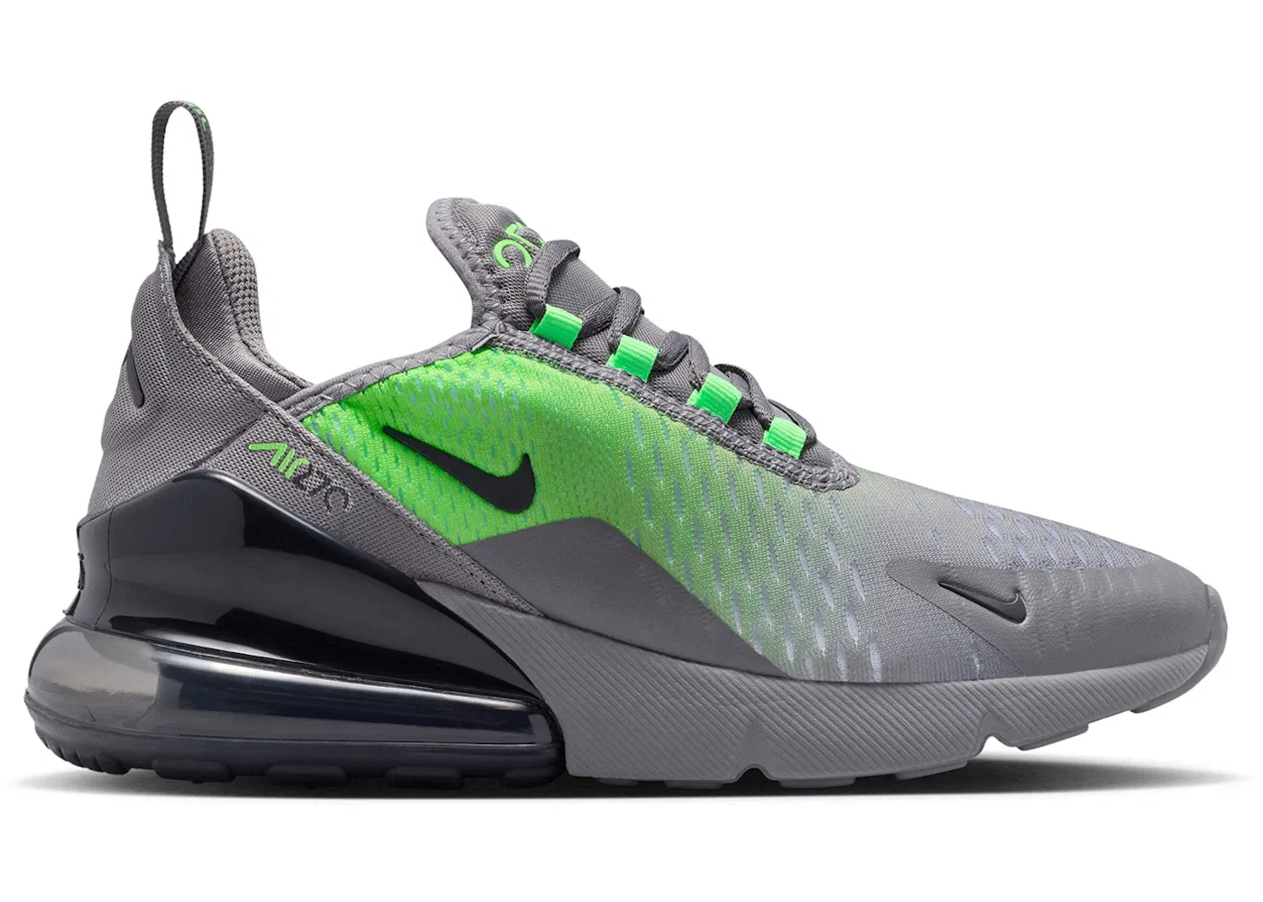 Детские кроссовки Lifestyle Nike Air Max 270, Pencil Point/Lime Blast/Anthracite
