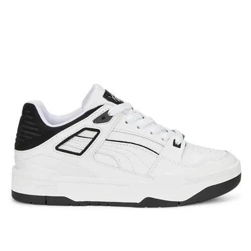 Детские кожаные кроссовки Puma Slipstream JR, Цвет: Белый