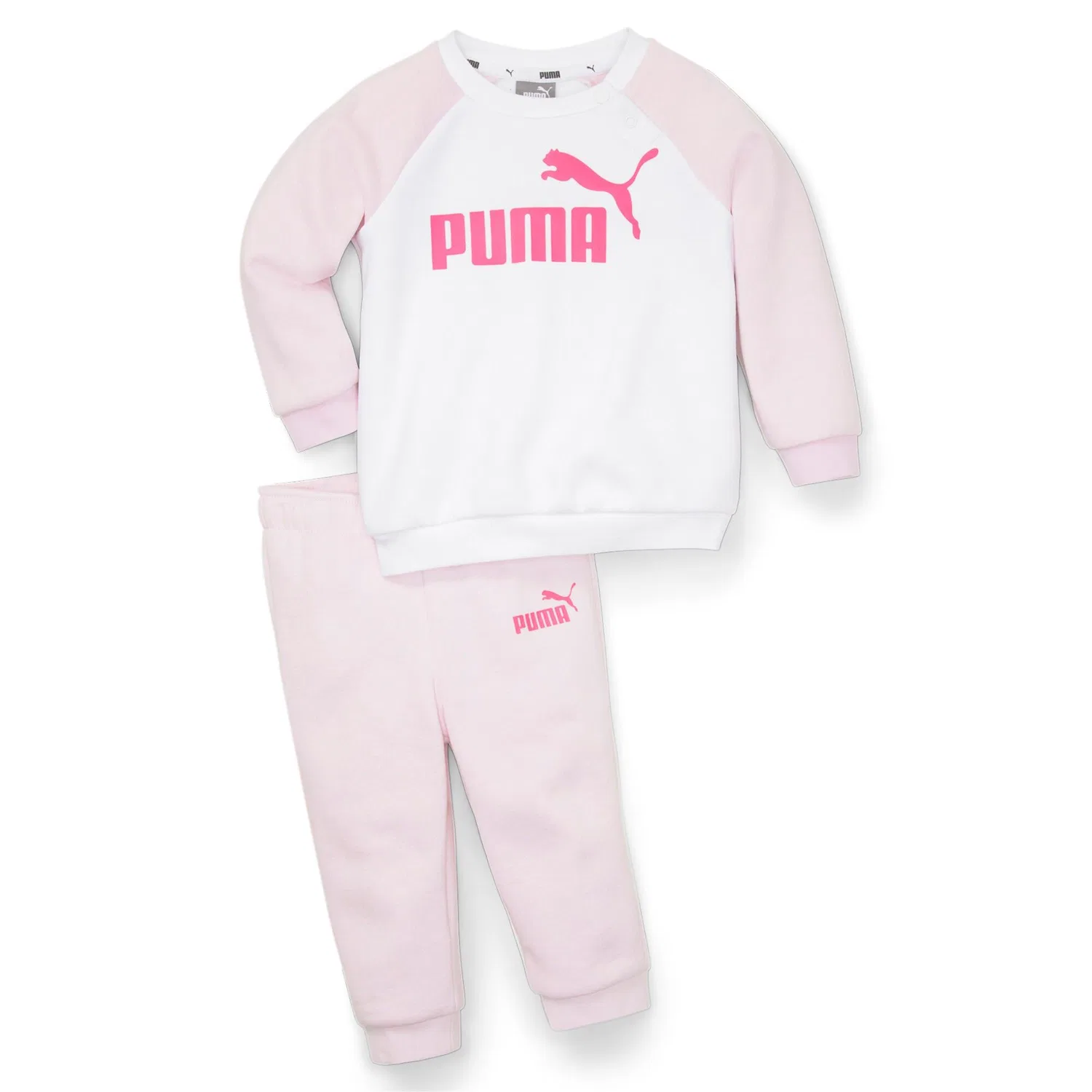Детский спортивный костюм с рагланом Minicats ESS Raglan Jogger Puma, Rosa