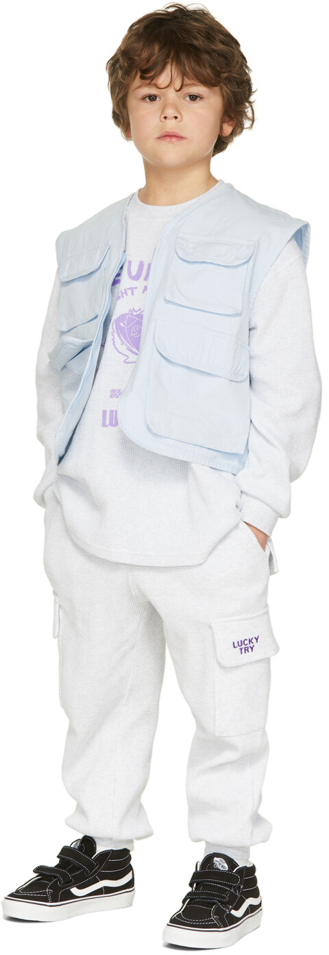 

Детский жилет Luckytry, светло-голубой, Синий, Детский жилет Luckytry, светло-голубой