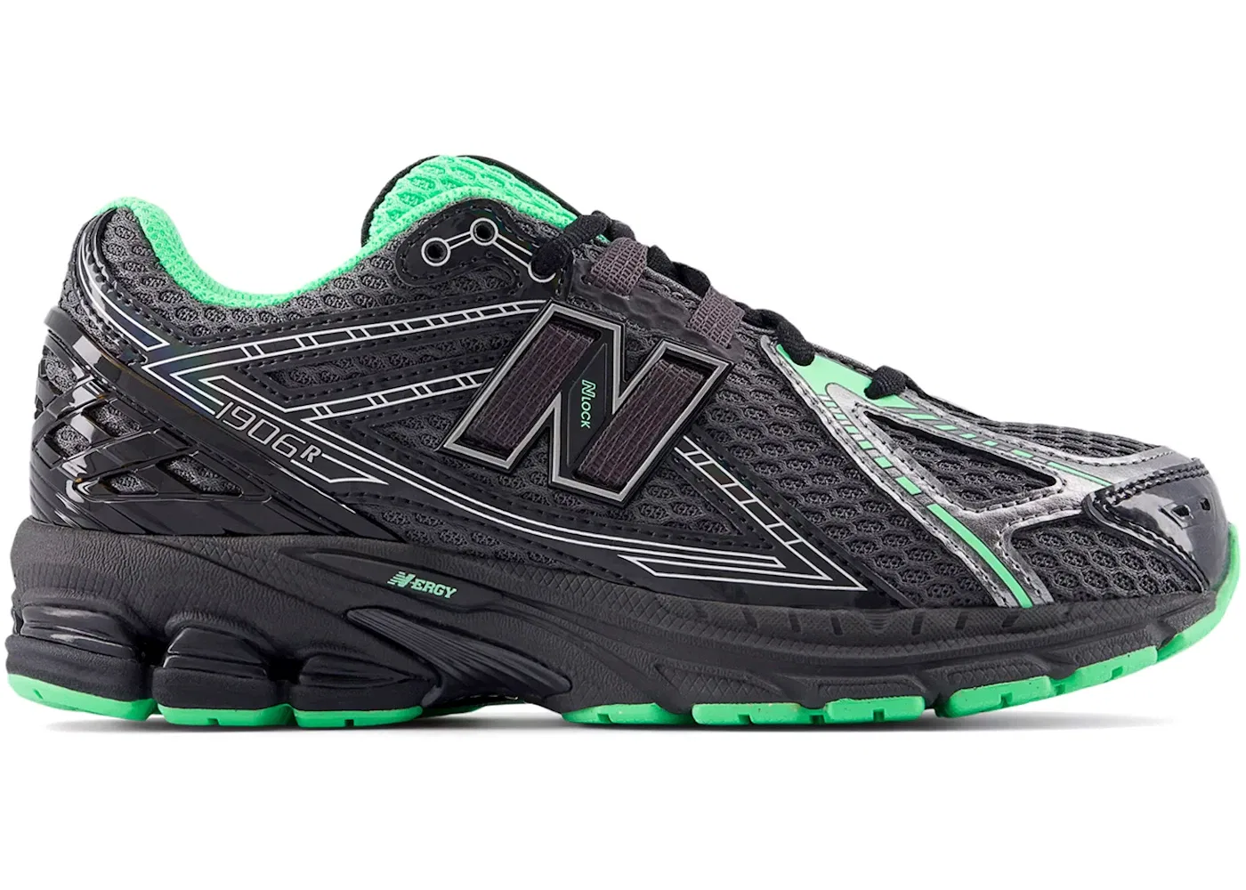 Детские кроссовки Lifestyle New Balance 1906R, Dark Silver Metallic/Lab Green