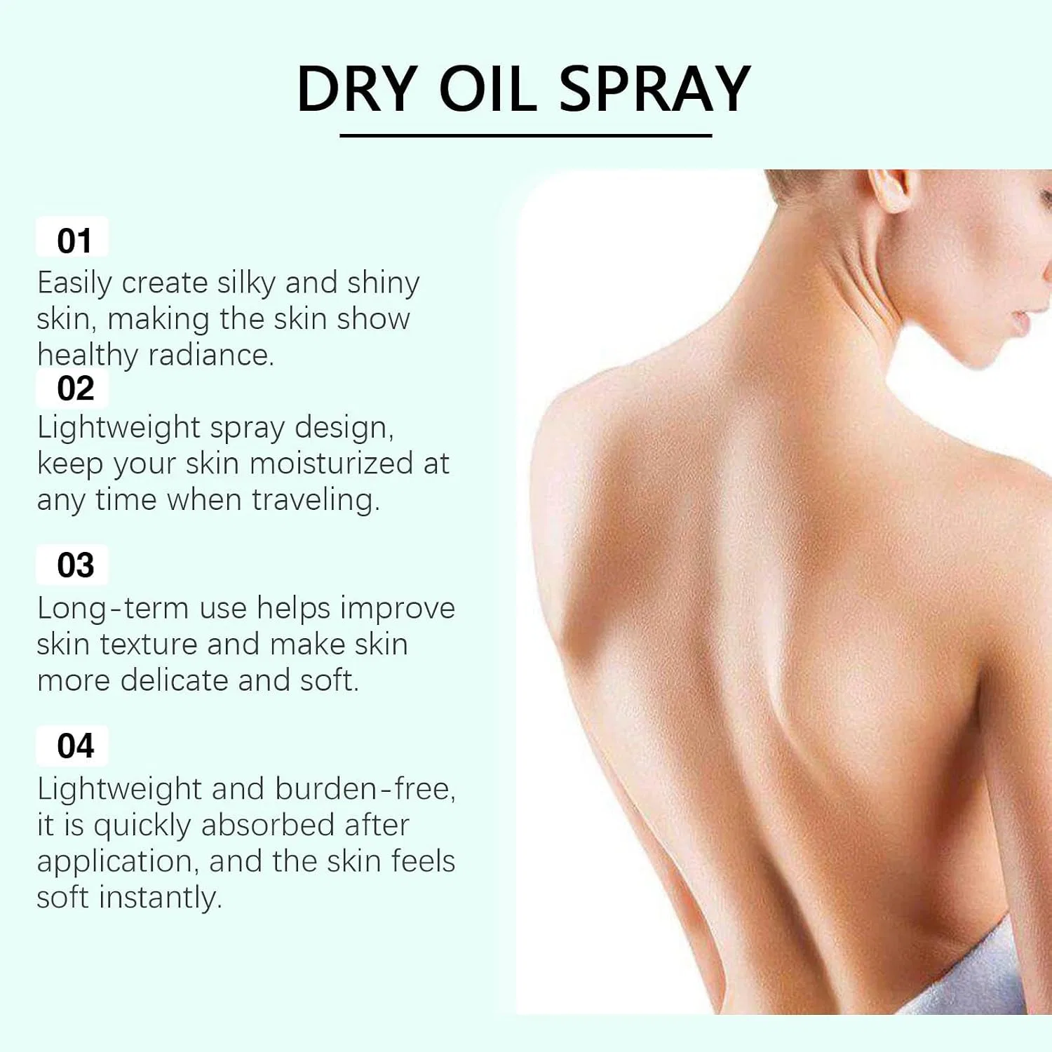 Масло для тела Body Care Oil Spray, Generisch, 3шт, 402г — фото 3