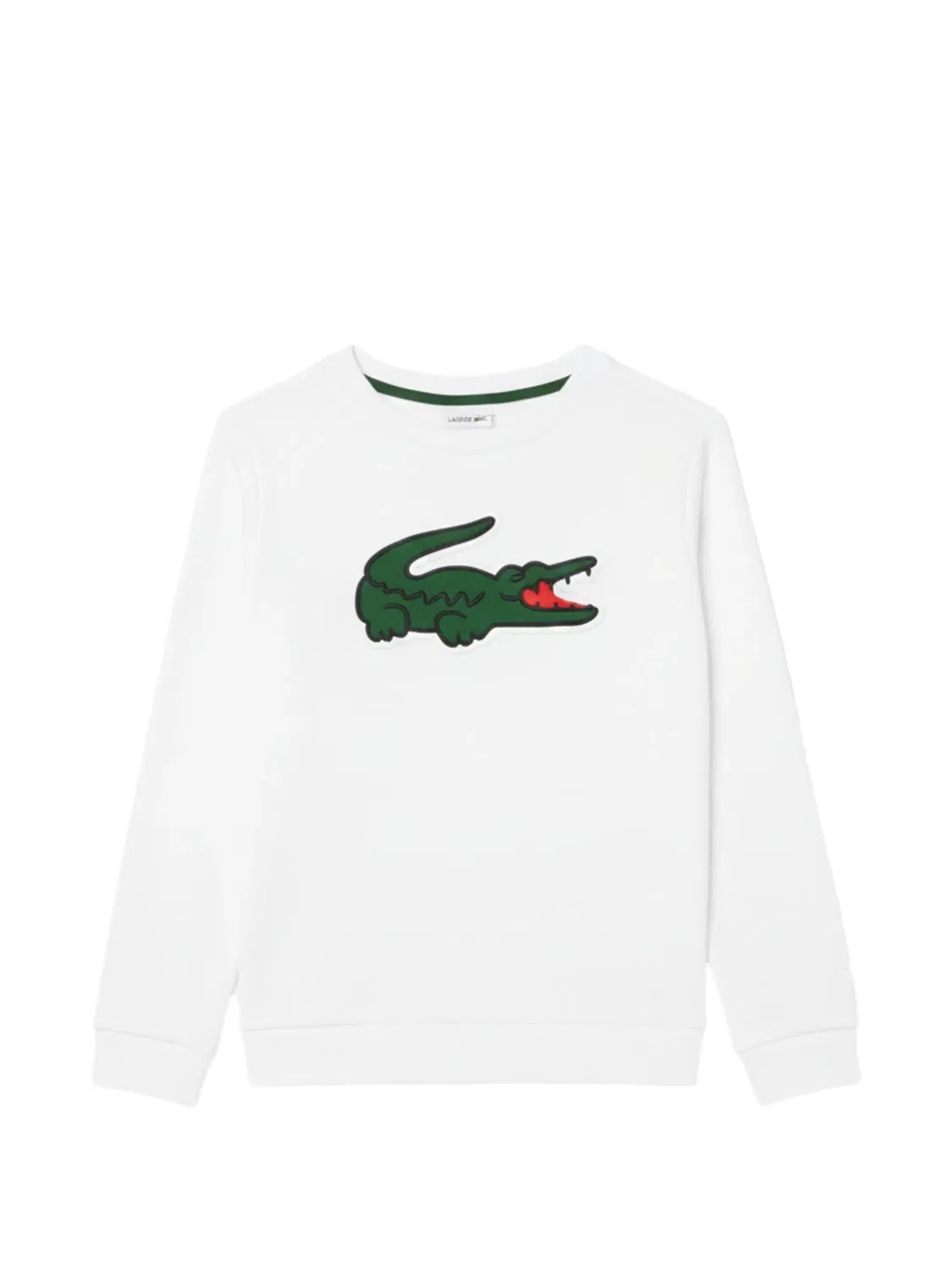 Lacoste Свитшот с логотипом белый