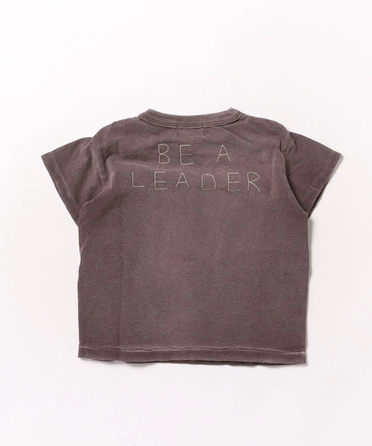 Детская футболка с принтом Vintage Cotton Jersey PENNIE LEADER Tee DENIM DUNGAREE, Black — фото 3