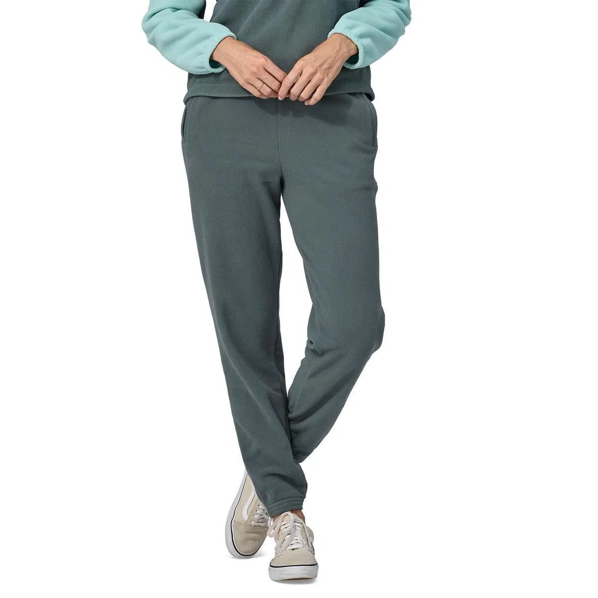 Джоггеры из флиса с утяжкой Patagonia, Nouveau Green