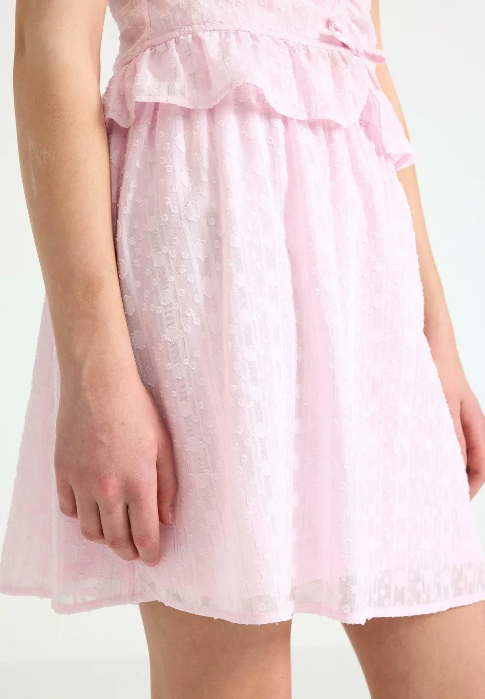 Юбка А-силуэта Lindex, Light Pink — фото 4