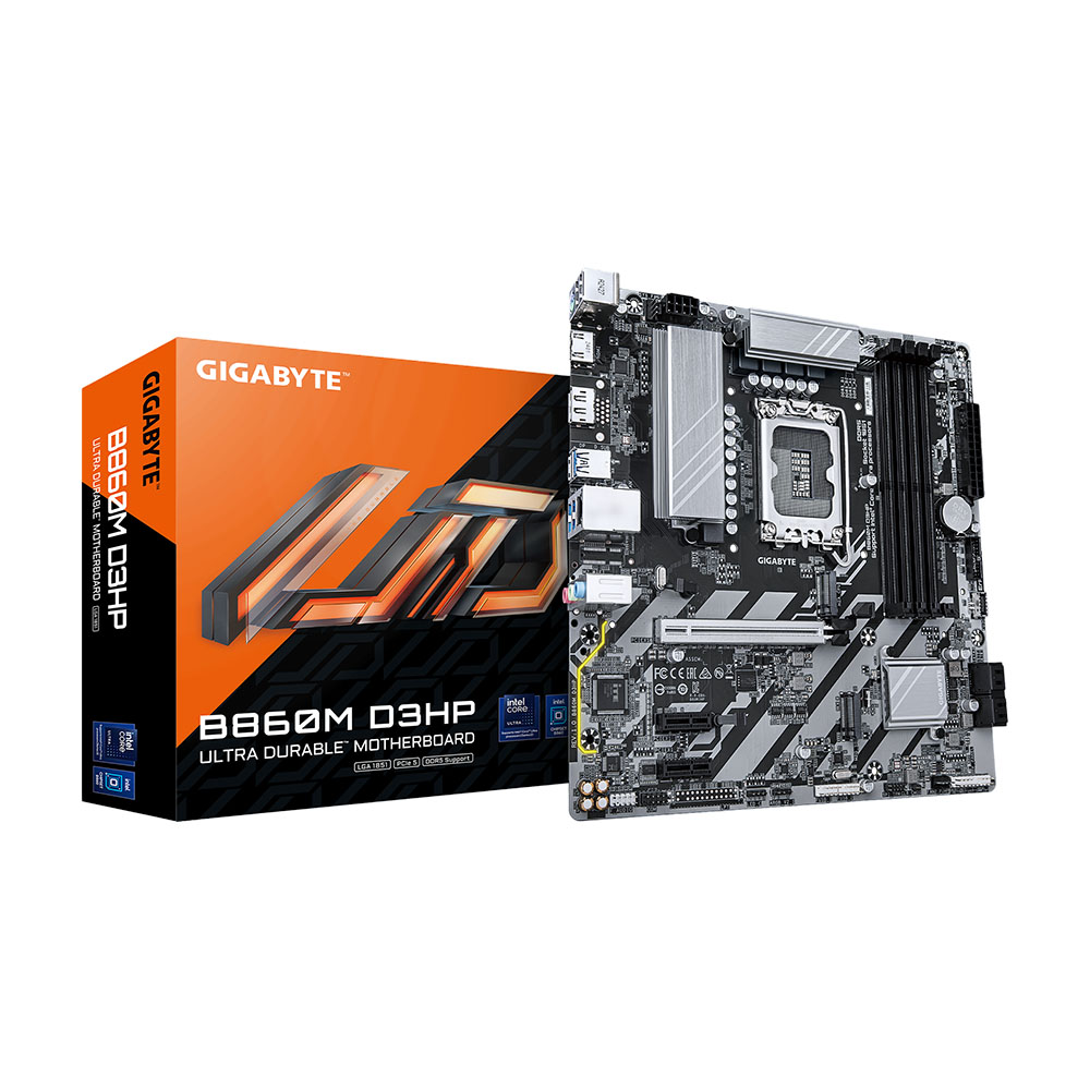 

Материнская плата Gigabyte B860M Ultra Durable D3HP, LGA1851, DDR5