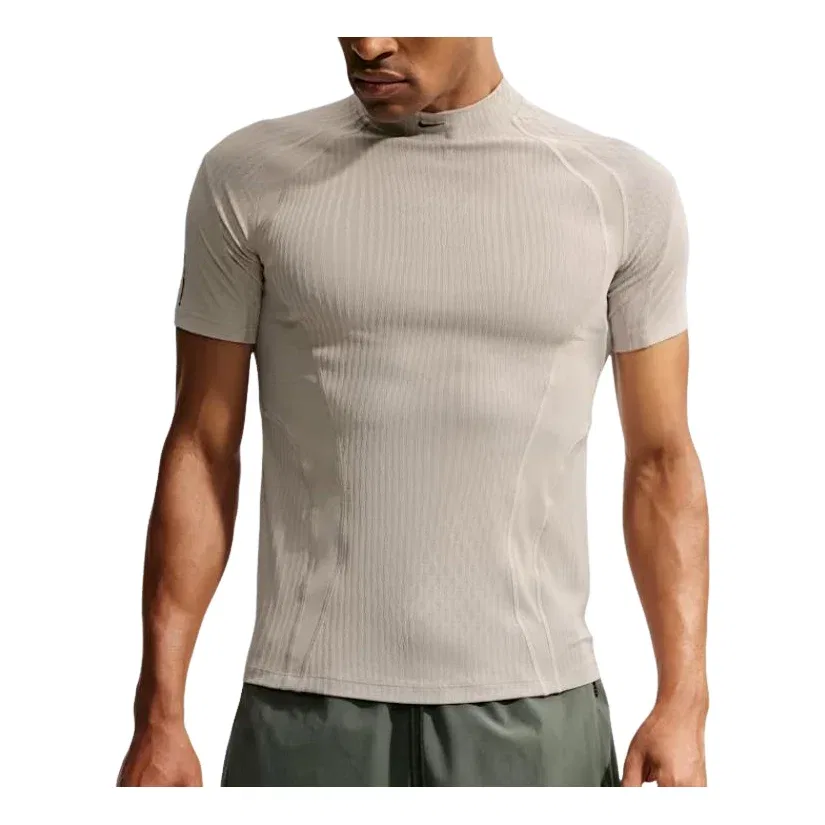 Мужская футболка Tech Dri-FIT ADV T-Shirt 'College Grey Black' Nike, College Grey/Black