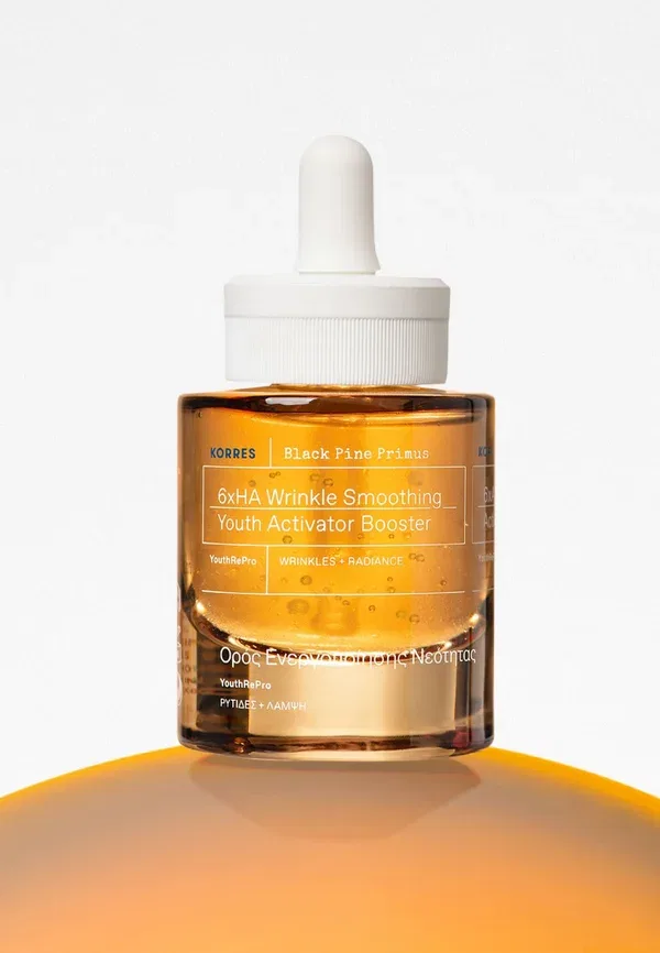 Набор для ухода за кожей Black Pine Primus Youth Activator Expert Duo Korres — фото 3