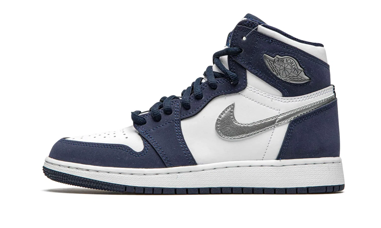 Детские кроссовки Jordan Air 1 Retro HI OG Junior, Marine