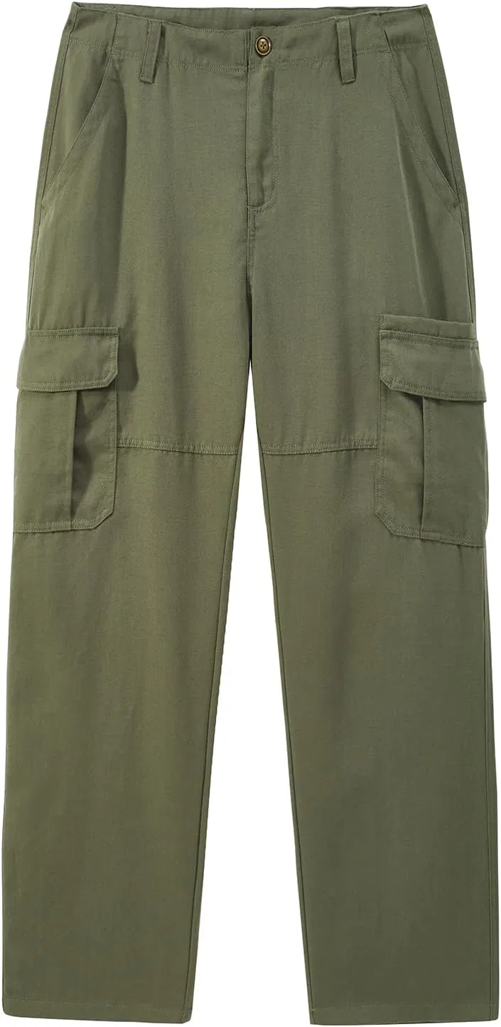 Мужские классические карго-брюки Military Style, оливковый